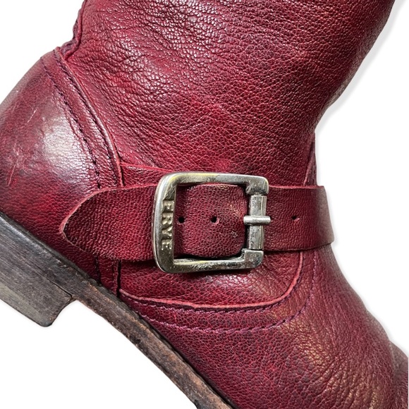 Frye Veronica Slouch Tall Boots in Oxblood Red, size 7.5 - Picture 8 of 13